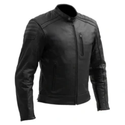 Kurtka skórzana BROGER LEGEND BLACK czarny
