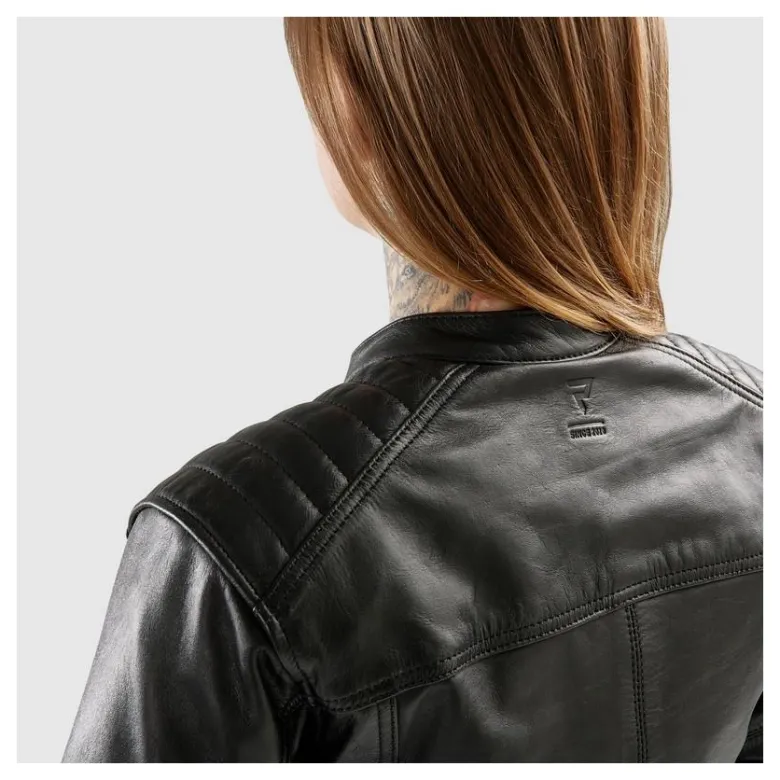 Kurtka skórzana damska REBELHORN HUNTER II LADY BLACK czarny