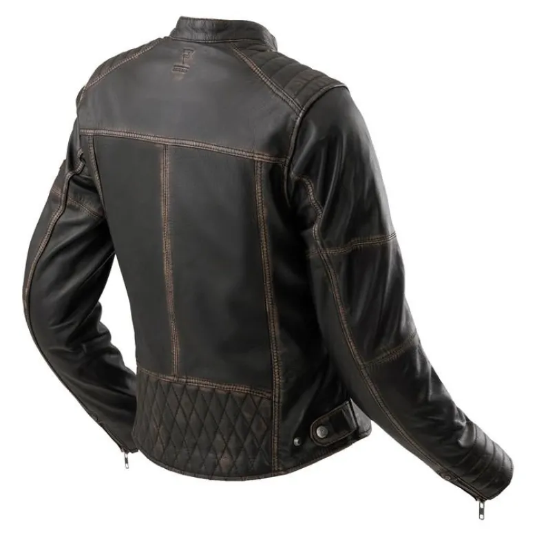 Kurtka skórzana damska REBELHORN HUNTER II LADY VINTAGE BROWN brązowy