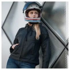 Kurtka skórzana damska REBELHORN IMPALA LADY BLACK czarny