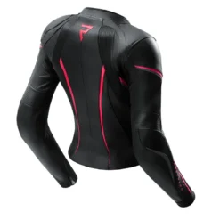 Kurtka skórzana damska REBELHORN DIVA ST BLACK/PINK czarny różowy