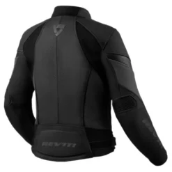 Kurtka skórzana damska REVIT XENA 4 LADY BLACK/ANTHRACITE czarny szary