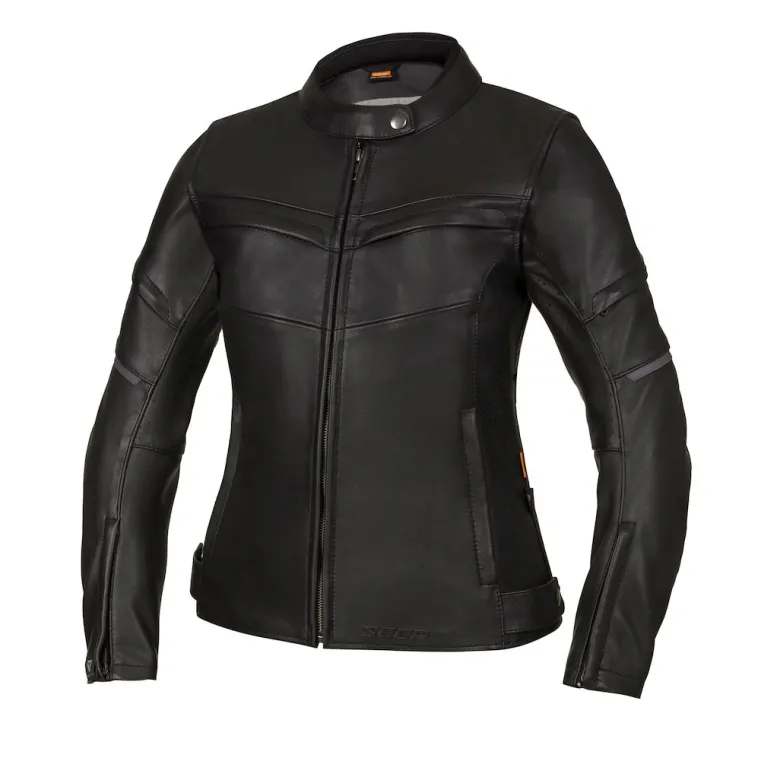Kurtka skórzana damska SECA DARKSIDE TFL LADY BLACK czarny