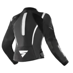 Kurtka skórzana damska SHIMA MIURA 2.0 BLACK/WHITE czarny biały