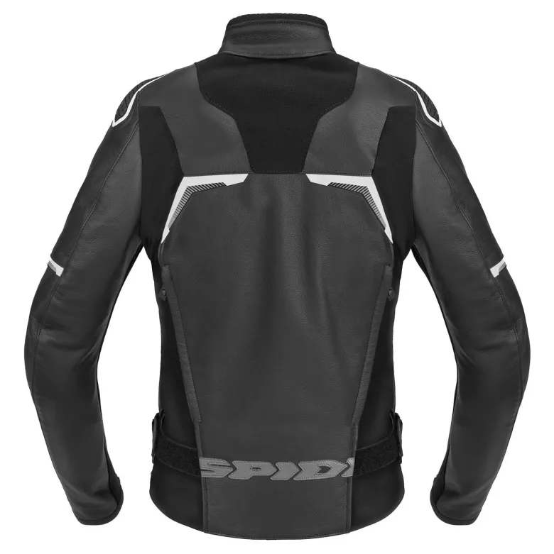 Kurtka skórzana damska SPIDI EVORIDER 3 LADY BLACK/WHITE czarny biały