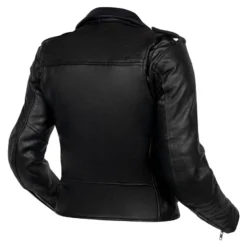 Kurtka skórzana ramoneska damska OZONE RAMONES LADY BLACK czarny