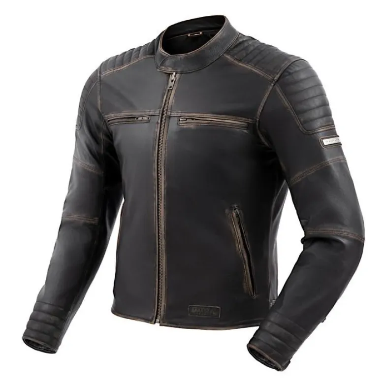Kurtka skórzana REBELHORN HUNTER II VINTAGE BROWN brązowy