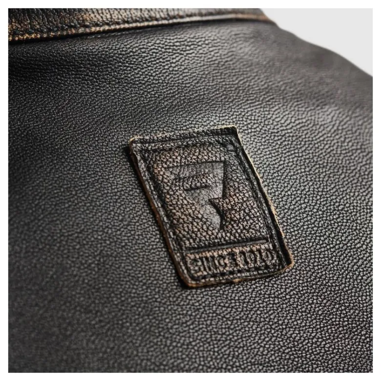 Kurtka skórzana REBELHORN HUNTER II VINTAGE BROWN brązowy