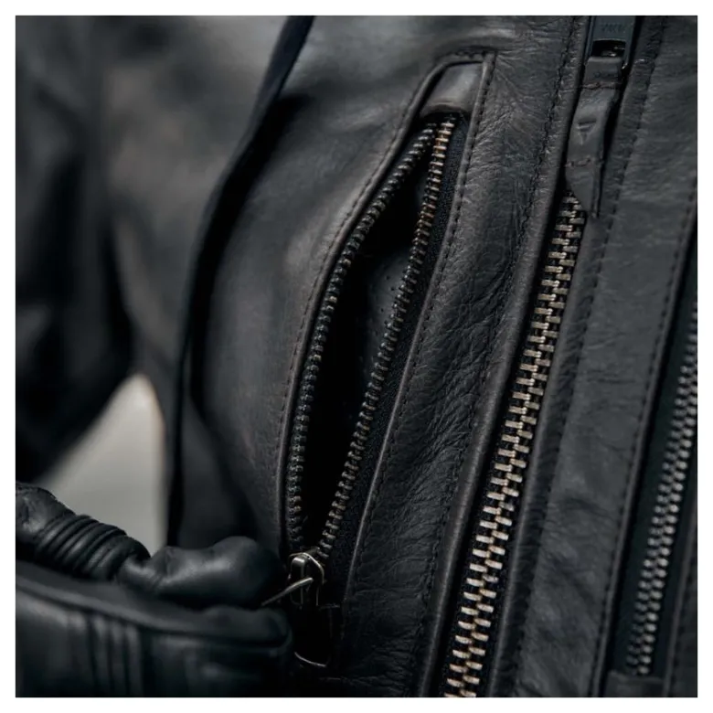 Kurtka skórzana REBELHORN IMPALA BLACK czarny
