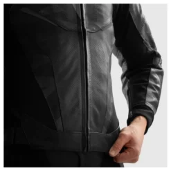 Kurtka skórzana REBELHORN INFERNO BLACK czarny