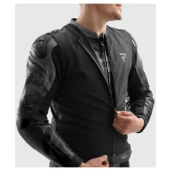 Kurtka skórzana REBELHORN INFERNO BLACK czarny