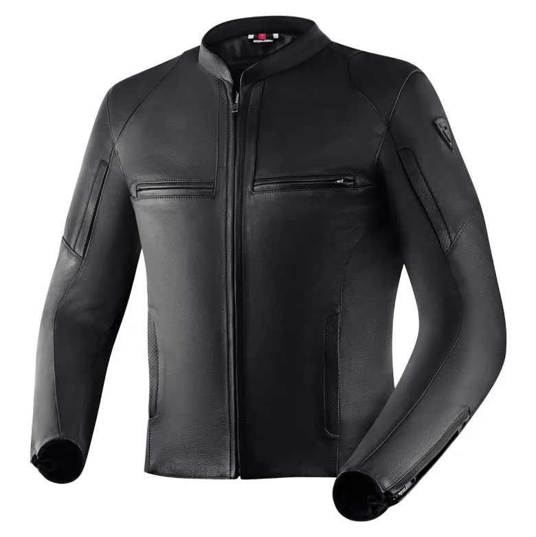 Kurtka skórzana REBELHORN RUNNER III BLACK czarny
