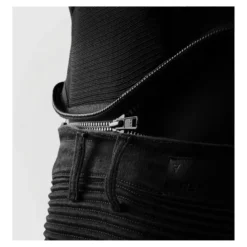 Kurtka skórzana REBELHORN VANDAL 2 Cruze BLACK/DARK GREY/RED czarny szary czerwony