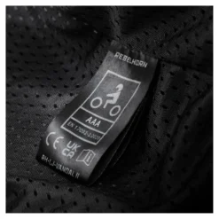 Kurtka skórzana REBELHORN VANDAL 2 Cruze BLACK/DARK GREY/RED czarny szary czerwony