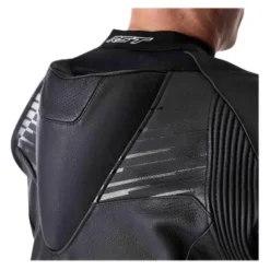 Kurtka skórzana RST TRACTECH EVO D3O BLACK/WHITE czarny biały