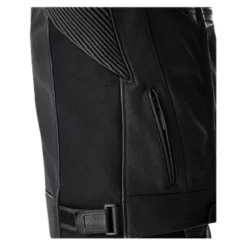 Kurtka skórzana RST TRACTECH EVO D3O BLACK/WHITE czarny biały