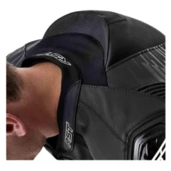 Kurtka skórzana RST TRACTECH EVO D3O BLACK/WHITE czarny biały