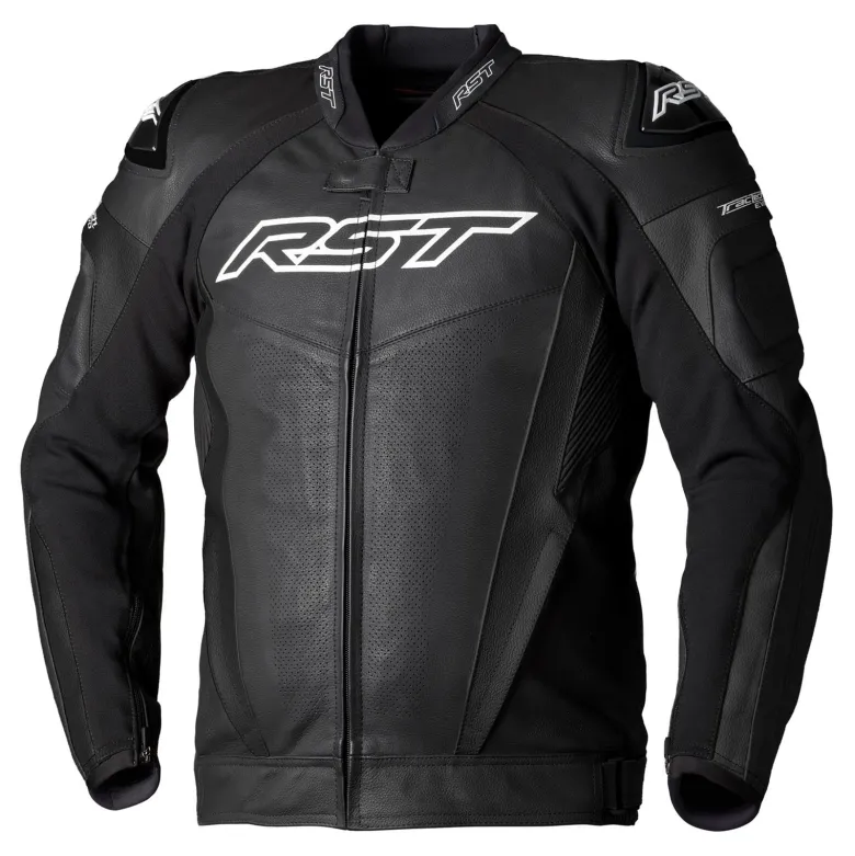 Kurtka skórzana RST TRACTECH EVO 5 BLACK/BLACK/BLACK czarny