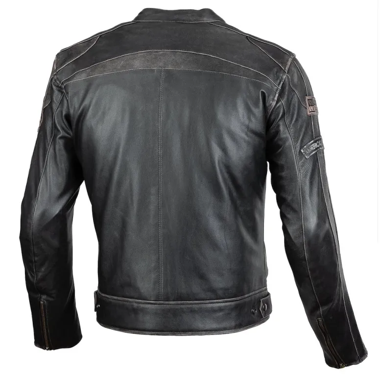 Kurtka skórzana SECA AVIATOR II BLACK czarny