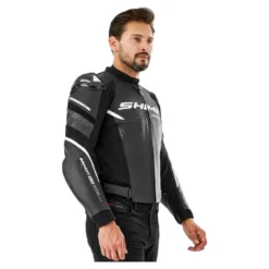 Kurtka skórzana SHIMA BANDIT 2.0 BLACK czarny