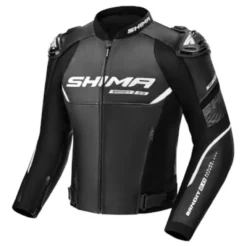 Kurtka skórzana SHIMA BANDIT 2.0 BLACK czarny