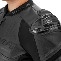 Kurtka skórzana SHIMA BANDIT 2.0 BLACK/BLACK czarny