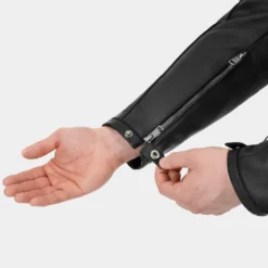 Kurtka skórzana SHIMA HUNTER 3.0 BLACK czarny