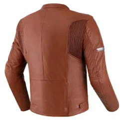 Kurtka skórzana SHIMA HUNTER+ 2.0 LIGHT BROWN brązowy