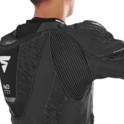 Kurtka skórzana SHIMA STR 2.0 BLACK czarny szary