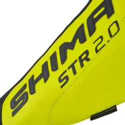 Kurtka skórzana SHIMA STR 2.0 FLUO czarny biały żółty fluo