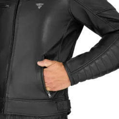 Kurtka skórzana SHIMA WINCHESTER 2.0 BLACK czarny