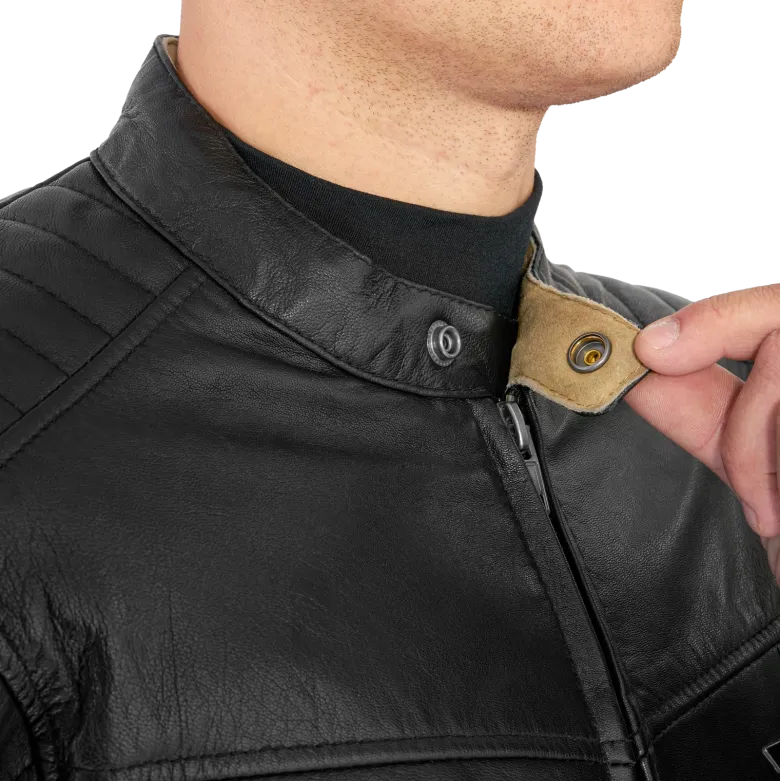 Kurtka skórzana SHIMA WINCHESTER 2.0 BLACK czarny