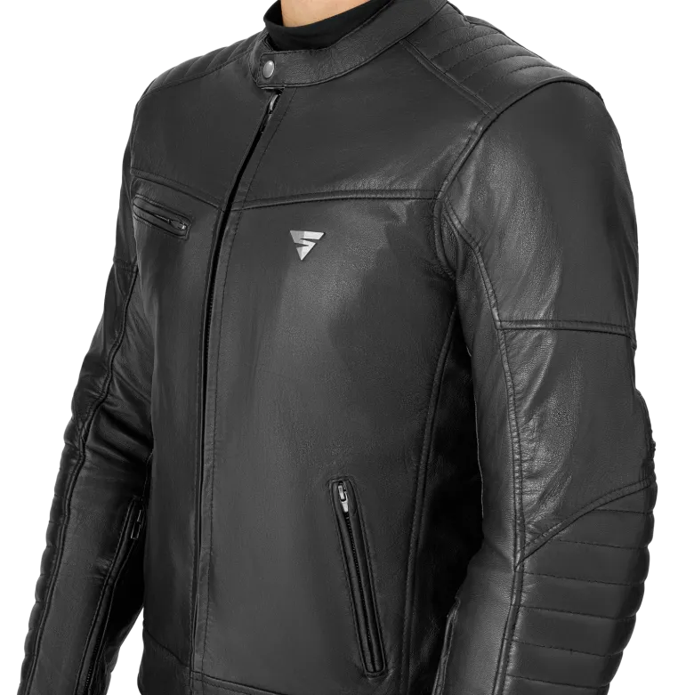 Kurtka skórzana SHIMA WINCHESTER 2.0 BLACK czarny
