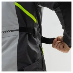 Kurtka tekstylna BROGER OVERLAND BLACK/GREY/FLUO YELLOW czarny szary żółty fluo