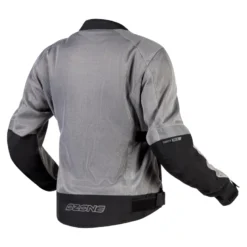 Kurtka tekstylna damska OZONE DART LADY SILVER/BLACK srebrny czarny