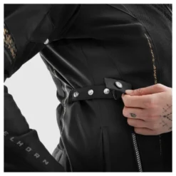 Kurtka tekstylna damska REBELHORN JAX LADY BLACK/GOLD czarny złoty