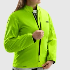 Kurtka tekstylna damska REBELHORN HARDY 3.0 LADY BLACK/GREY/FLUO YELLOW czarny szary żółty fluo