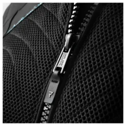Kurtka tekstylna damska REBELHORN JAX LADY BLACK/BLUE LAGOON czarny niebieski
