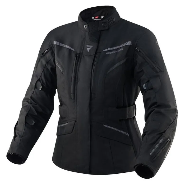 Kurtka tekstylna damska REBELHORN HIKER III LADY BLACK czarny