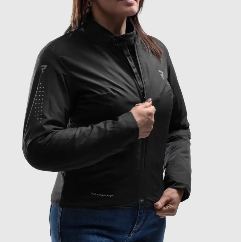 Kurtka tekstylna damska REBELHORN SWIFT LADY BLACK/DARK GREY/PINK czarny szary różowy