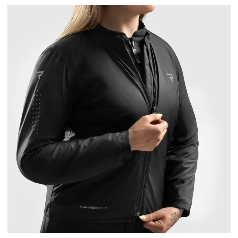 Kurtka tekstylna damska REBELHORN HIFLOW V LADY BLACK/GREY/FLUO PINK czarny szary różowy