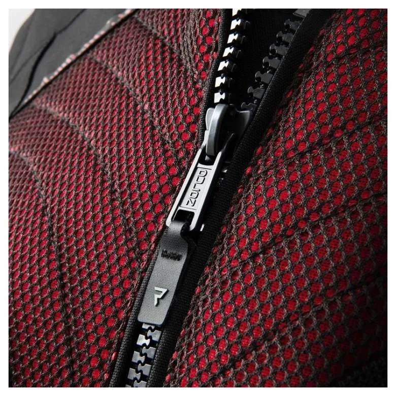 Kurtka tekstylna damska REBELHORN JAX LADY BLACK/RED czarny czerwony