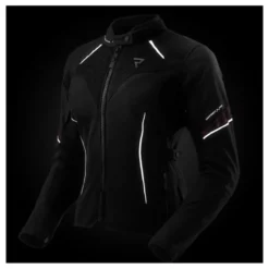Kurtka tekstylna damska REBELHORN JAX LADY BLACK/PINK czarny różowy
