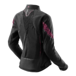 Kurtka tekstylna damska REBELHORN JAX LADY BLACK/PINK czarny różowy