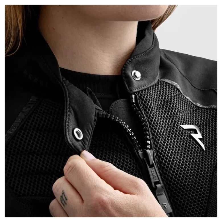 Kurtka tekstylna damska REBELHORN JAX LADY BLACK czarny