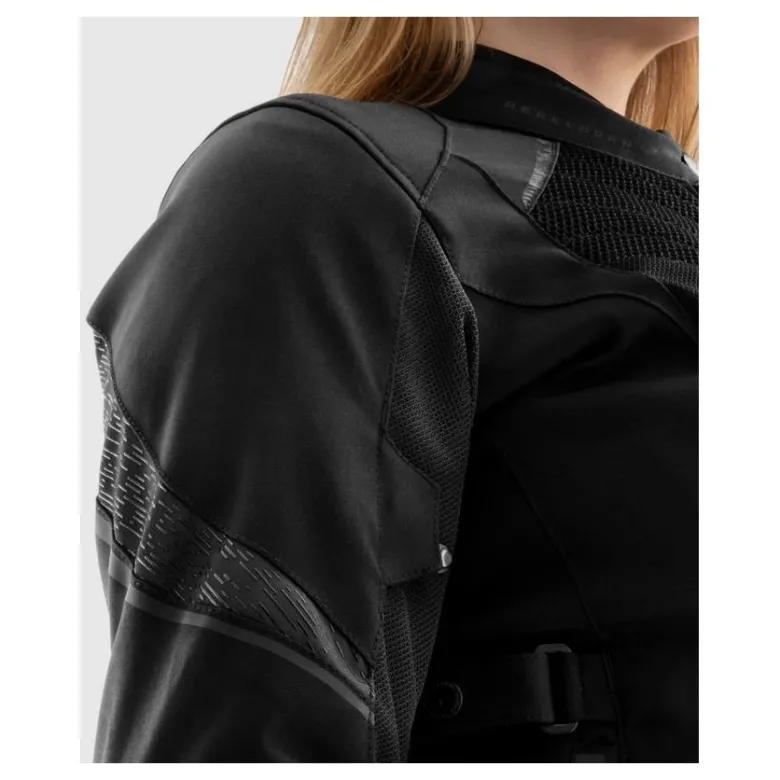 Kurtka tekstylna damska REBELHORN JAX LADY BLACK czarny