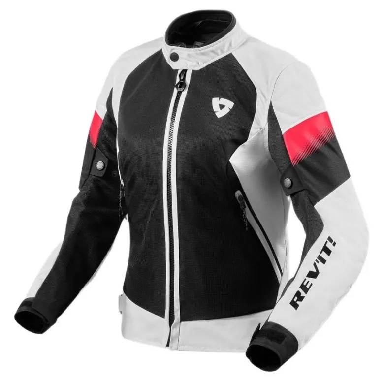 Kurtka tekstylna damska REVIT CONTROL AIR H2O LADY WHITE/BLACK biały czarny