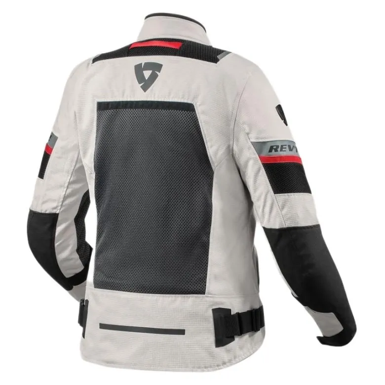 Kurtka tekstylna damska REVIT TORNADO 4 LADY H2O SILVER/BLACK srebrny czarny czerwony