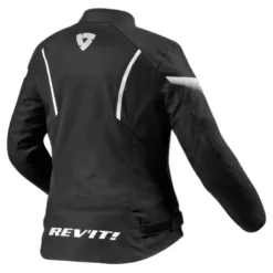 Kurtka tekstylna damska REVIT CONTROL AIR H2O LADY BLACK/WHITE czarny biały