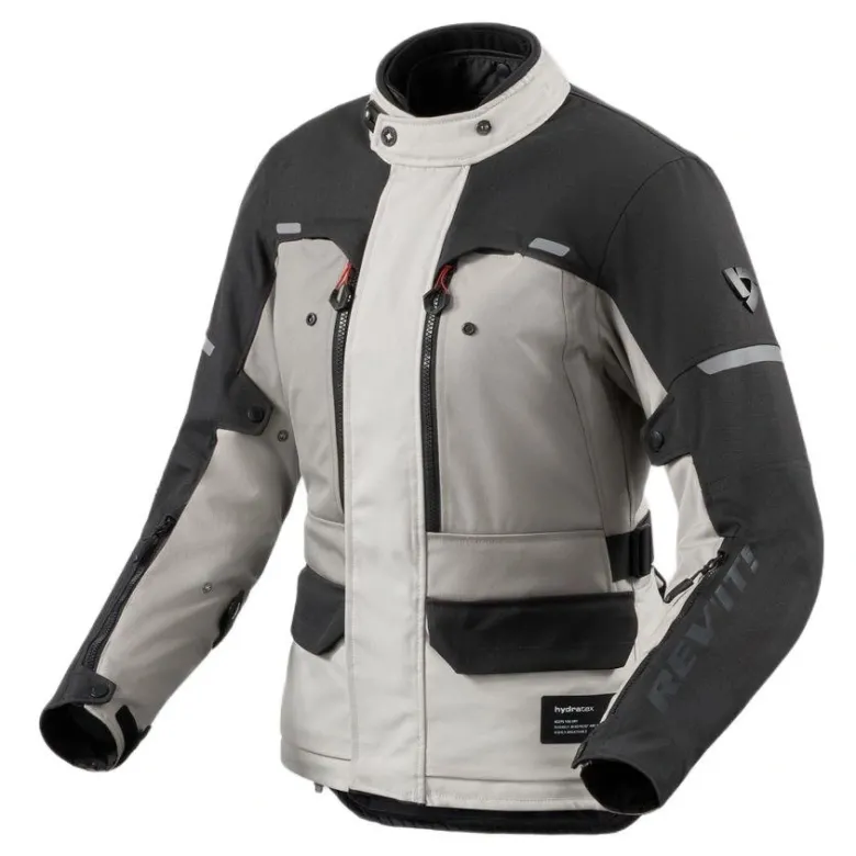 Kurtka tekstylna damska REVIT OUTBACK 5 H2O LADY SILVER/BLACK srebrny czarny